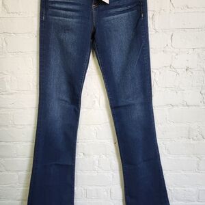 Fashion Nova Dark Blue Flare Jeans